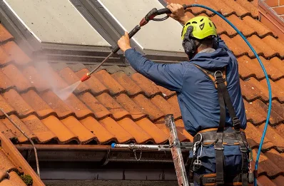 Démoussage et hydrofuge de toiture à Leury