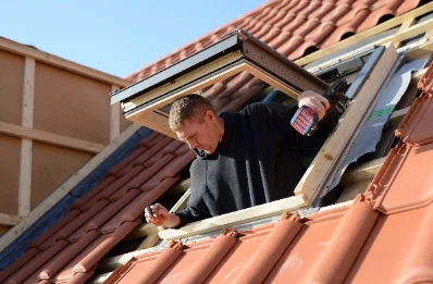 Pose de fenêtres de toit Velux à Leury